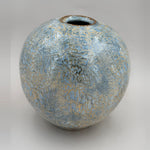 Vase — Hellblau und Ockerlinien — Gesamtansicht, 4.