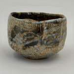 Chawan blu grigio e ocra — Veduta completa, 5.