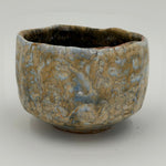 Chawan blu grigio e ocra — Veduta completa, 4.
