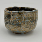 Chawan blu grigio e ocra — Veduta completa, 1.