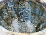 Ciotola — grigio oliva e isole crema — Dettaglio dello smalto, 6.