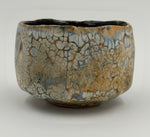 Chawan crema con trama ocra — Veduta completa, 2.