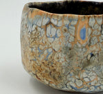 Chawan crema con trama ocra — Dettaglio dello smalto, 5.