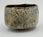 Chawan crema con trama ocra — Veduta completa, 3.