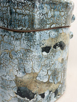 Grote geheimendoos — Detail van het glazuur, 10.